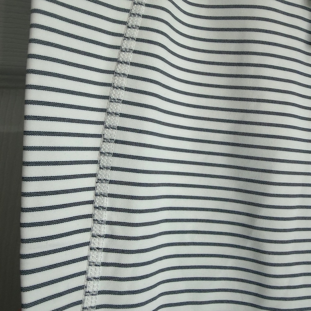 Halara White and Black Striped Drawstring Joggers. NWT, size XL - Picture 2 of 5